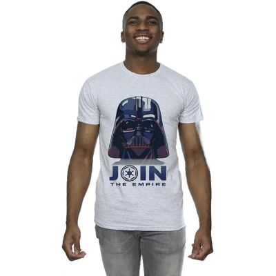 Absolute Cult Star Wars: Una Nuova Speranza Maglietta Vader Uomo - Grigio Sport Grande Absolute Cult Star Wars: Una Nuova Speranza Maglietta Vader Uomo - Grigio Sport Grande