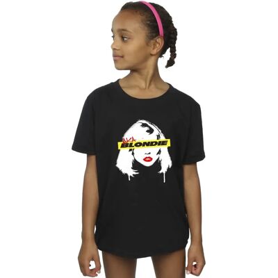 T-shirt graffiti volto Blondie per ragazze - Nero - 12-13 anni T-shirt graffiti volto Blondie per ragazze - Nero - 12-13 anni