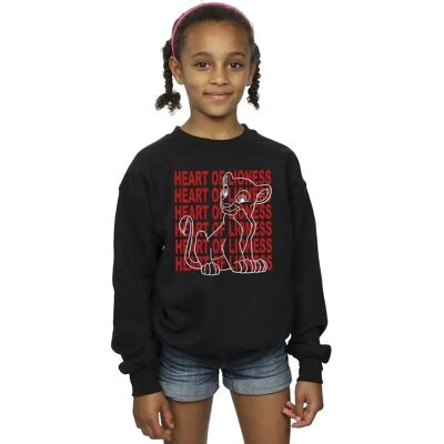 Sweatshirt Cœur de Lion Disney - Enfants 12-13 ans Sweatshirt Cœur de Lion Disney - Enfants 12-13 ans