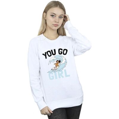 Felpa Disney Lilo e Stitch You Go Girl - Felpa Felpa Disney Lilo e Stitch You Go Girl - Felpa
