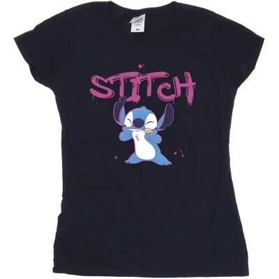 Disney Lilo Stitch Graffiti Katoen T-Shirt - T-Shirt Disney Lilo Stitch Graffiti Katoen T-Shirt - T-Shirt