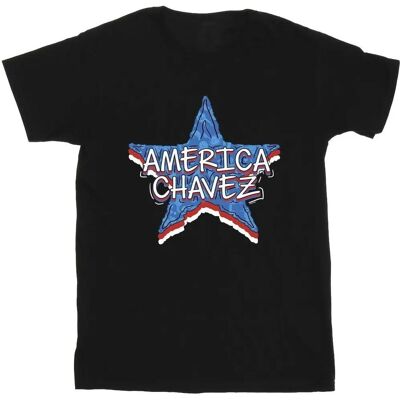 Absolute Cult Marvel - Doctor Strange America Chavez - Schwarz - T-Shirt Absolute Cult Marvel - Doctor Strange America Chavez - Schwarz - T-Shirt