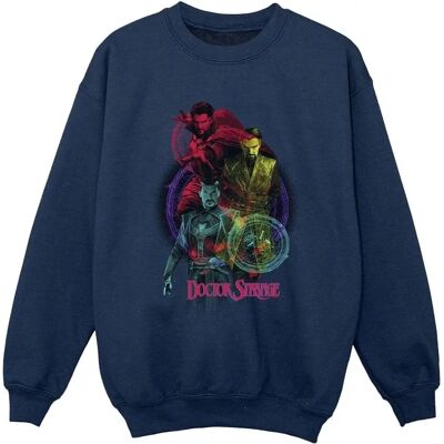 Felpa Arcobaleno Doctor Strange Marvel per ragazzi - Felpa Felpa Arcobaleno Doctor Strange Marvel per ragazzi - Felpa