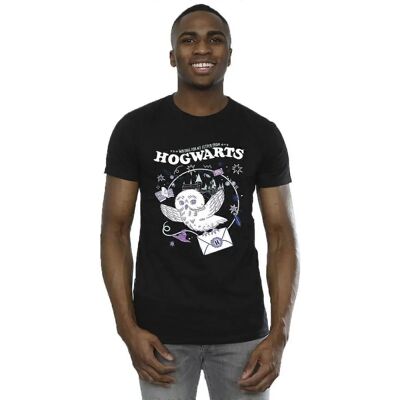 Absolute Cult Harry Potter Herren Uil Brief von Hogwarts T-Shirt - T-Shirt Absolute Cult Harry Potter Herren Uil Brief von Hogwarts T-Shirt - T-Shirt