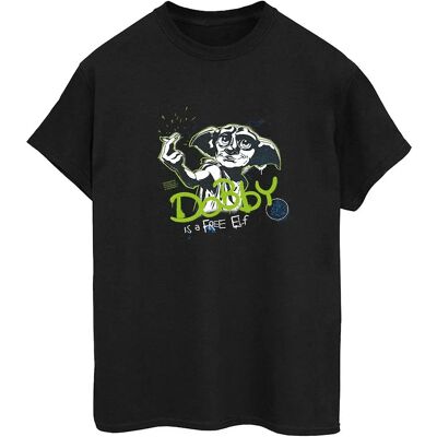 Harry Potter Dobby Marineblau Boyfriend T-Shirt Harry Potter Dobby Marineblau Boyfriend T-Shirt