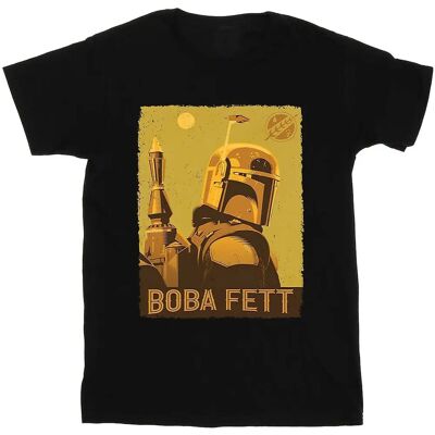 Absolute Cult Star Wars Das Buch von Boba Fett Planetarischer Blick T-Shirt Schwarz XX-Large Absolute Cult Star Wars Das Buch von Boba Fett Planetarischer Blick T-Shirt Schwarz XX-Large