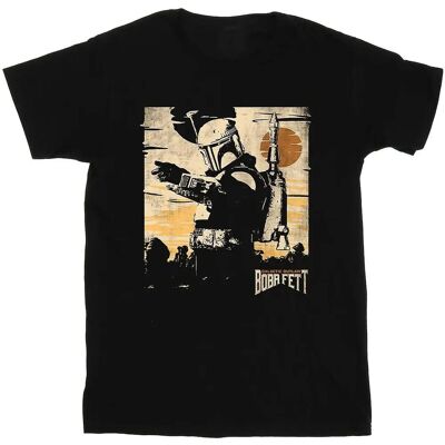Absolute Cult Star Wars Boba Fett Navy Blue T-Shirt Absolute Cult Star Wars Boba Fett Navy Blue T-Shirt