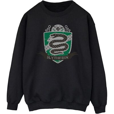 Harry Potter Slytherin Brust Abzeichen Sweatshirt - Sweatshirt Harry Potter Slytherin Brust Abzeichen Sweatshirt - Sweatshirt