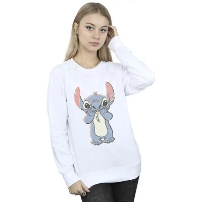 Bluza Disney Lilo i Stitch Biała - Kobieta Bluza Disney Lilo i Stitch Biała - Kobieta