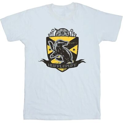 Absolute Cult Harry Potter Hufflepuff Brust Abzeichen T-Shirt - T-Shirt Absolute Cult Harry Potter Hufflepuff Brust Abzeichen T-Shirt - T-Shirt