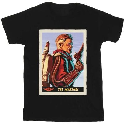 Absolute Cult - The Mandalorian The Marshal - Schwarz - T‑Shirt Absolute Cult - The Mandalorian The Marshal - Schwarz - T‑Shirt