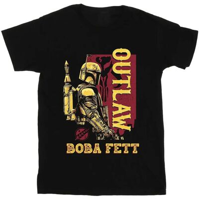Absolute Cult Star Wars Boba Fett Schwarzes T-Shirt Absolute Cult Star Wars Boba Fett Schwarzes T-Shirt