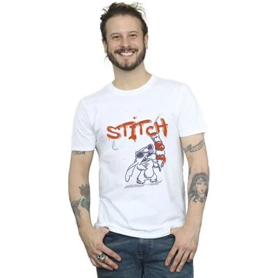 Maglietta Disney Lilo & Stitch Gelati - Uomo Bianco X-Large Maglietta Disney Lilo & Stitch Gelati - Uomo Bianco X-Large