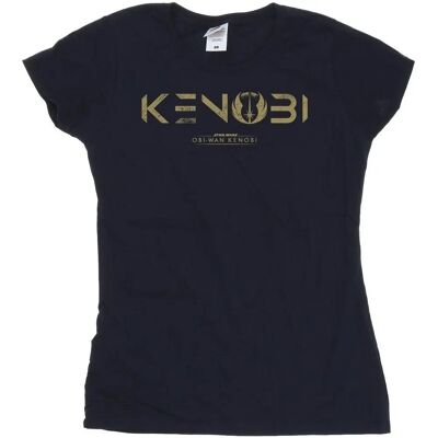 Absolute Cult Star Wars Obi-Wan Kenobi Logo T-Shirt - T-Shirt Absolute Cult Star Wars Obi-Wan Kenobi Logo T-Shirt - T-Shirt