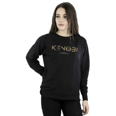 Absolute Cult Star Wars Obi-Wan Kenobi Logo Sweatshirt - Sweatshirt Absolute Cult Star Wars Obi-Wan Kenobi Logo Sweatshirt - Sweatshirt