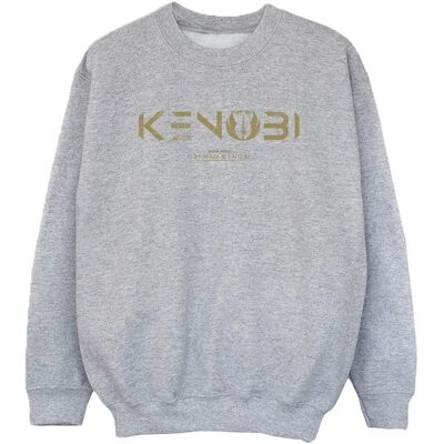 Absolute Cult Star Wars Obi-Wan Kenobi Logo Felpa - Felpa Absolute Cult Star Wars Obi-Wan Kenobi Logo Felpa - Felpa
