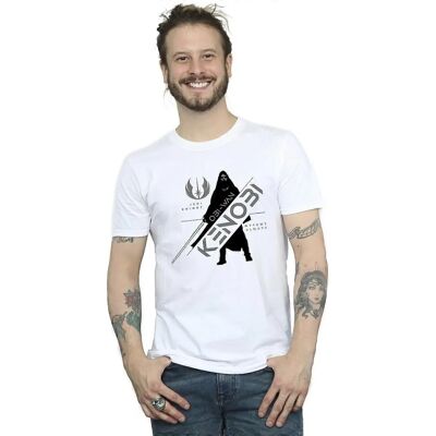 Absolute Cult Star Wars Obi-Wan Kenobi Jedi Knight T-Shirt - Weiß Absolute Cult Star Wars Obi-Wan Kenobi Jedi Knight T-Shirt - Weiß