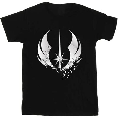 Absolute Cult Star Wars Obi-Wan Kenobi Fractured Navy Blue T-Shirt - Boys Absolute Cult Star Wars Obi-Wan Kenobi Fractured Navy Blue T-Shirt - Boys