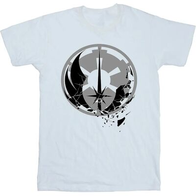 Absolute Cult Star Wars Obi-Wan Kenobi Fractured Logos T-Shirt - T-Shirt Absolute Cult Star Wars Obi-Wan Kenobi Fractured Logos T-Shirt - T-Shirt