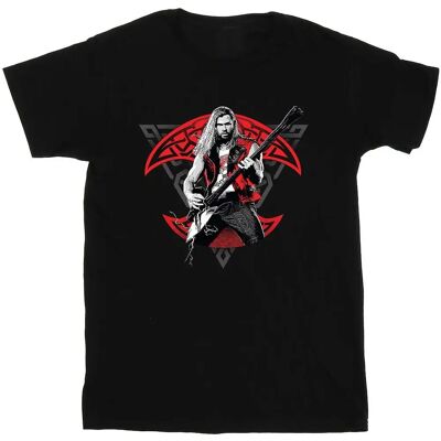 Absolute Cult Marvel Thor Love And Thunder Solo Gitarre T-Shirt - T-Shirt Absolute Cult Marvel Thor Love And Thunder Solo Gitarre T-Shirt - T-Shirt