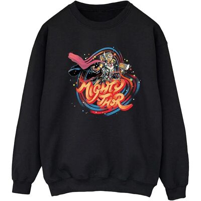 Marvel Damen Thor Love and Thunder Wirbel Sweatshirt - Sweatshirt Marvel Damen Thor Love and Thunder Wirbel Sweatshirt - Sweatshirt
