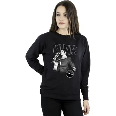 Absolute Cult Elvis Damen Logo Portrait Sweatshirt - Sweatshirt Absolute Cult Elvis Damen Logo Portrait Sweatshirt - Sweatshirt
