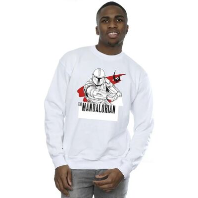 Star Wars The Mandalorian Sweatshirt - Offiziell Lizenzprodukt Star Wars The Mandalorian Sweatshirt - Offiziell Lizenzprodukt