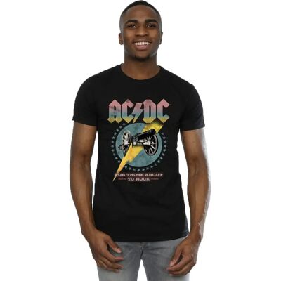 Absolute Cult ACDC Miesten Musta T-Paita - T-Paita Absolute Cult ACDC Miesten Musta T-Paita - T-Paita