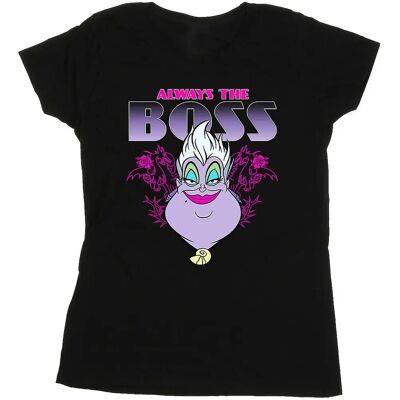 Disney Ursula Mum Is De Baas Zwart T-Shirt - Vrouw Disney Ursula Mum Is De Baas Zwart T-Shirt - Vrouw