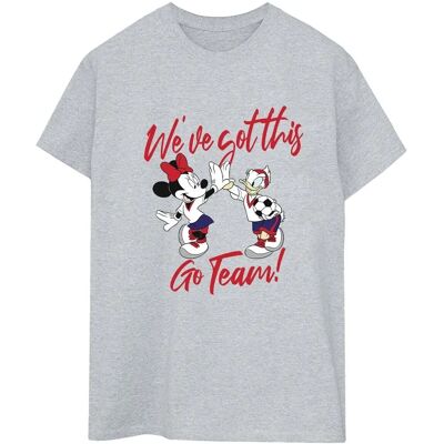 T-shirt Disney Minnie Daisy, vestibilità boyfriend, grigio sport - T-shirt T-shirt Disney Minnie Daisy, vestibilità boyfriend, grigio sport - T-shirt