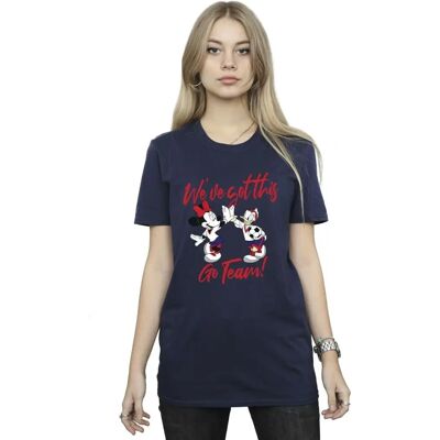 Disney Minnie Daisy Boyfriend T-Shirt Dunkelblau Disney Minnie Daisy Boyfriend T-Shirt Dunkelblau