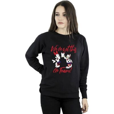 Felpa Disney Minnie Daisy - Donna - Nera - Small Felpa Disney Minnie Daisy - Donna - Nera - Small