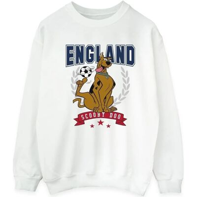 Absolute Cult Scooby Doo Bianco XX-Large Cotone-Poliestere Sweatshirt Absolute Cult Scooby Doo Bianco XX-Large Cotone-Poliestere Sweatshirt