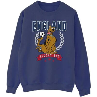 Felpa Calcio Blu Navy Scooby Doo da Uomo - Felpa Felpa Calcio Blu Navy Scooby Doo da Uomo - Felpa