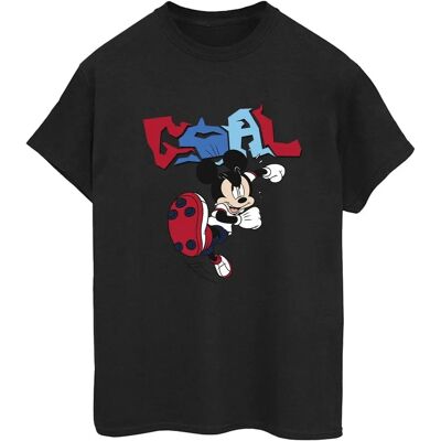 T-shirt boyfriend di Disney Mickey Mouse - Nero - Abbigliamento casual T-shirt boyfriend di Disney Mickey Mouse - Nero - Abbigliamento casual