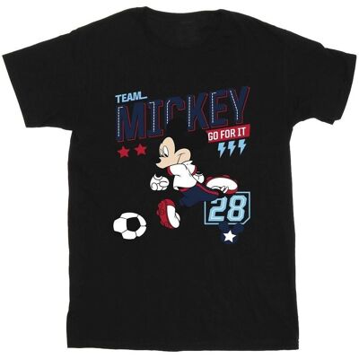Absolute Cult - Mickey Mouse T-Shirt - Schwarz - S - T-Shirt Absolute Cult - Mickey Mouse T-Shirt - Schwarz - S - T-Shirt