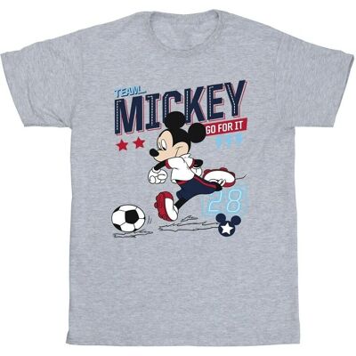 Absolute Cult - Mickey Mouse Team Mickey Football - T-Shirt Absolute Cult - Mickey Mouse Team Mickey Football - T-Shirt