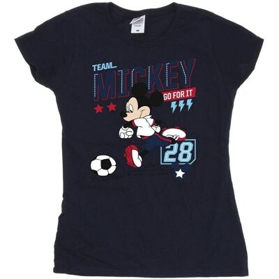 Absolute Cult Disney - Mickey Football - Navy Blue - Small - T-Shirt Absolute Cult Disney - Mickey Football - Navy Blue - Small - T-Shirt