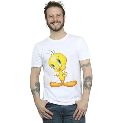 Absolute Cult Looney Tunes Koszulka Tweety - Mężczyzna Biały 4XL Absolute Cult Looney Tunes Koszulka Tweety - Mężczyzna Biały 4XL