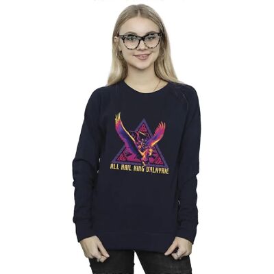 Marvel Damen Thor Sweatshirt - All Hail Valkyrie - Sweatshirt Marvel Damen Thor Sweatshirt - All Hail Valkyrie - Sweatshirt