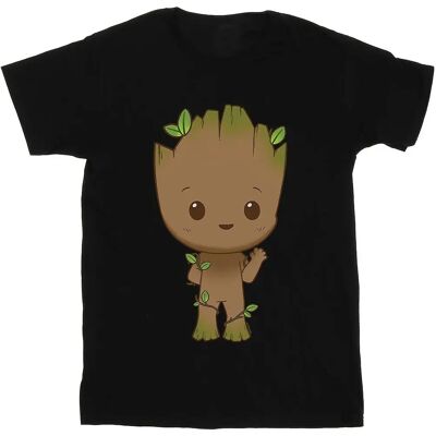 Marvel Ich bin Groot Chibi Welle Pose T-Shirt - T-Shirt Marvel Ich bin Groot Chibi Welle Pose T-Shirt - T-Shirt