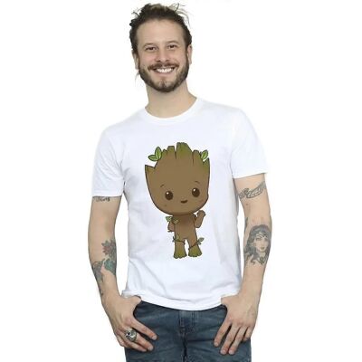 Absolute Cult Marvel Maglietta Uomo I Am Groot Chibi Onda Pose - Bianco XX-Large Absolute Cult Marvel Maglietta Uomo I Am Groot Chibi Onda Pose - Bianco XX-Large