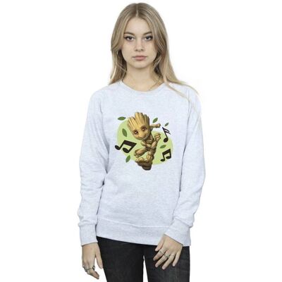 Marvel Groot Musical Notes Sweatshirt - Sweatshirt Marvel Groot Musical Notes Sweatshirt - Sweatshirt