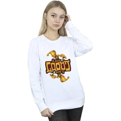 Marvel Groot Inverted Grain Sweatshirt - Women’s White Marvel Groot Inverted Grain Sweatshirt - Women’s White