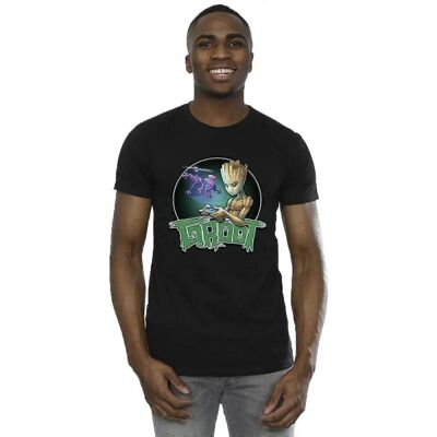 Absolute Cult Marvel T-shirt Groot Guardiani Della Galassia - Nero X-Large Absolute Cult Marvel T-shirt Groot Guardiani Della Galassia - Nero X-Large