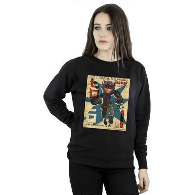 Absolute Cult Disney Big Hero 6 Baymax Hiro Sweatshirt - Women Absolute Cult Disney Big Hero 6 Baymax Hiro Sweatshirt - Women