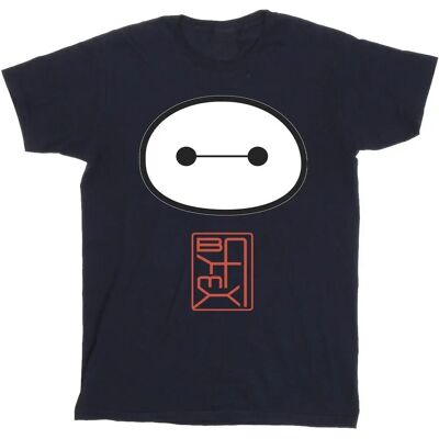 Absolute Cult Maglietta Baymax Big Hero 6 Blu Navy Absolute Cult Maglietta Baymax Big Hero 6 Blu Navy
