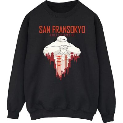 Absolute Cult Disney Baymax Big Hero 6 Felpa - Felpa Absolute Cult Disney Baymax Big Hero 6 Felpa - Felpa