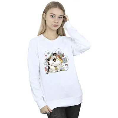 Absolute Cult Disney Big Hero 6 Baymax Sweatshirt - Sweatshirt Absolute Cult Disney Big Hero 6 Baymax Sweatshirt - Sweatshirt