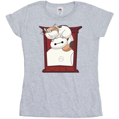 Absolute Cult Disney Big Hero 6 Baymax T-Shirt Sport Grey Medium Absolute Cult Disney Big Hero 6 Baymax T-Shirt Sport Grey Medium